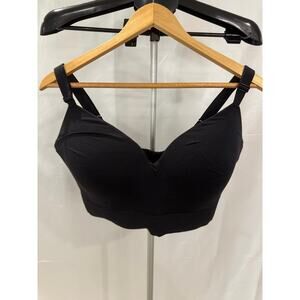 Truekind by Shapermint Supportive Comfort Wireless Shaping Bra in black size 3XL